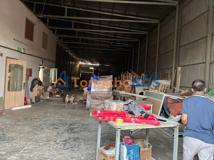 Kho xưởng Km16 Đại lộ Thăng Long 800m² 32 triệu - Hoạt động ngay