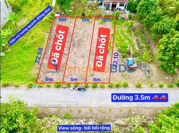 Đất nền Tân Long Hội Vĩnh Long 110m² 265tr - Đất thổ cư 100%