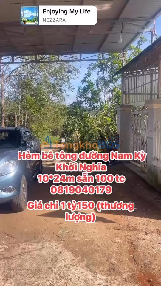 Đất nền Gia Nghĩa Tổ 4 10x25m 1.15 tỷ - Sổ đỏ chính chủ