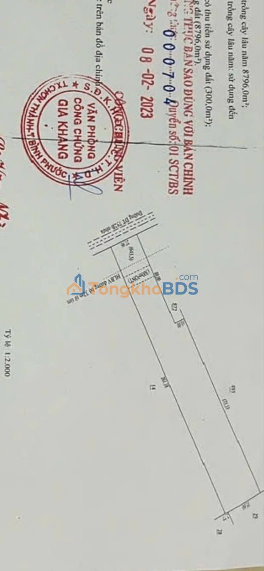 Bán Gấp 1ha Đất Mặt Tiền KCN Sikiko, Bình Phước - Giá 8 Tỷ