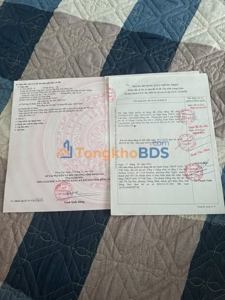 Đất nền Long Giao Cẩm Mỹ 756m² 1.995 tỷ - Sổ đỏ chính chủ