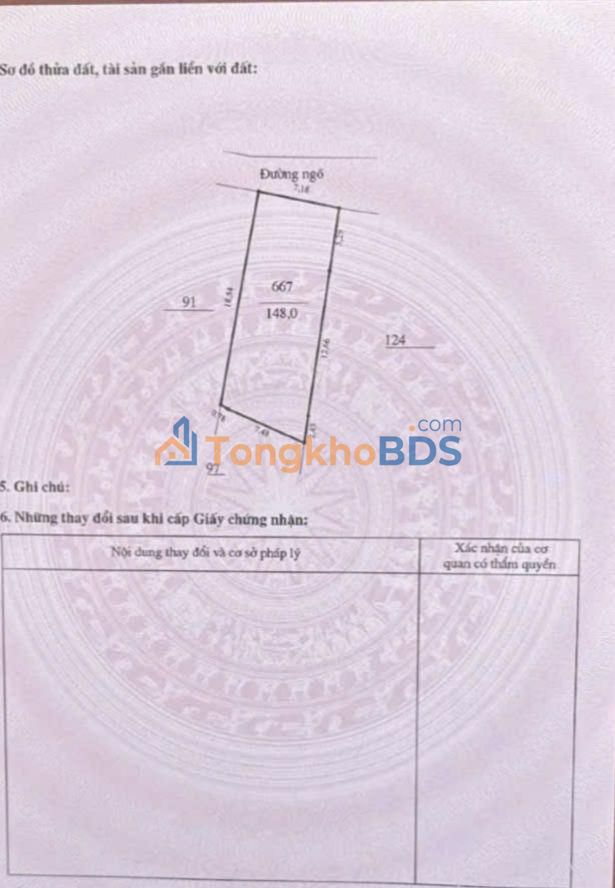 Đất Đông Kinh Lạng Sơn 148m² 1,8 tỷ - Sổ đỏ chính chủ