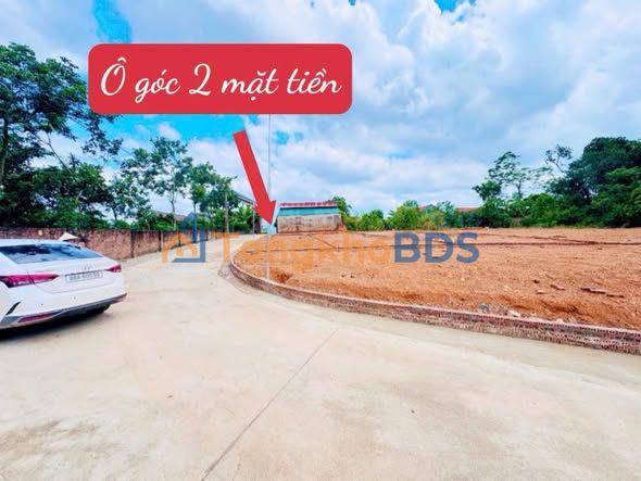 Đất Lập Thạch Vĩnh Phúc - 103m² Góc 2 Mặt Tiền, View Đồng Thoáng Đãng