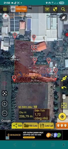 Đất nền Mong Thọ B 1600m² 2.7 tỷ - Đường to ô tô