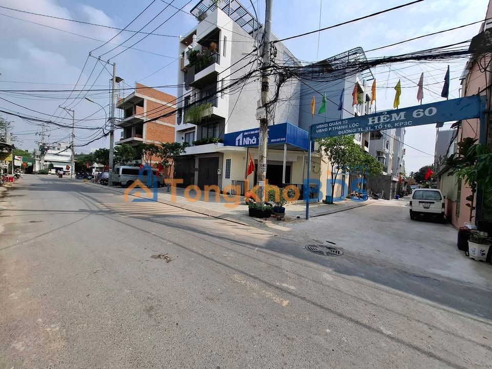 Nhà nguyên căn TL31 Q12 100m2 - Ô tô vào nhà