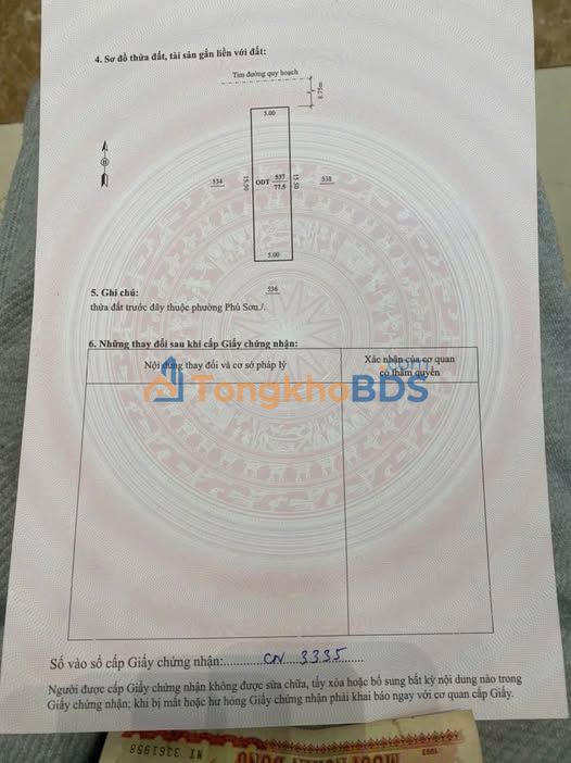 Đất nền Nguyễn Trãi Thanh Hóa 78m² 3 tỷ - Đường to ô tô