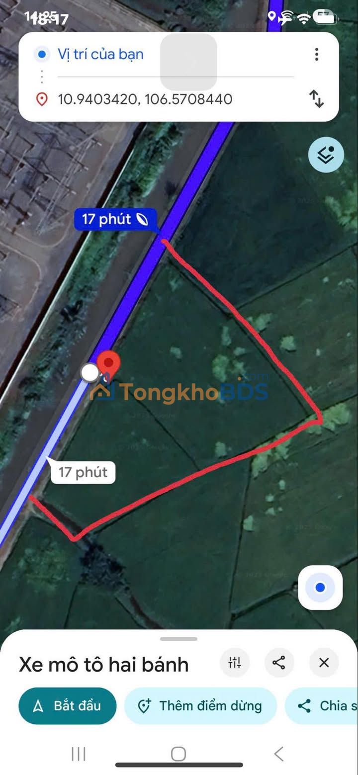 Đất lúa Củ Chi 2.500m² 1.7 tỷ - Tiềm năng tăng giá