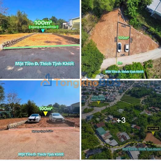 Đất nền Thích Tịnh Khiết Huế 100m² 2,5xx tỷ - Đường ô tô