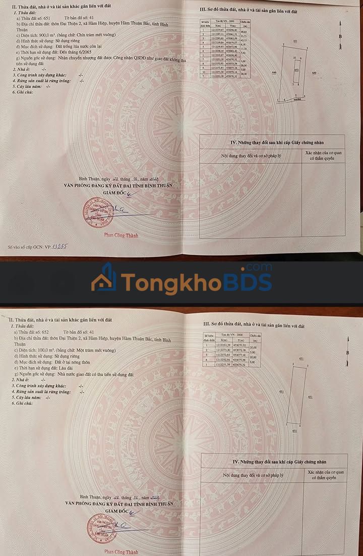 Đất Phú Tài 1.000m² giá 1.05 tỷ - Sổ đỏ chính chủ, đường 7m