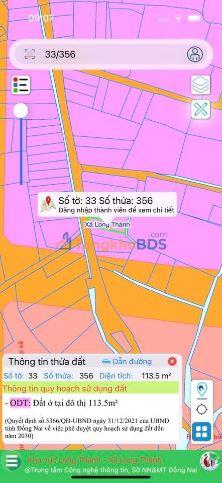 Đất Long An Long Thành 80m² 2.7 tỷ - Đường ô tô vào