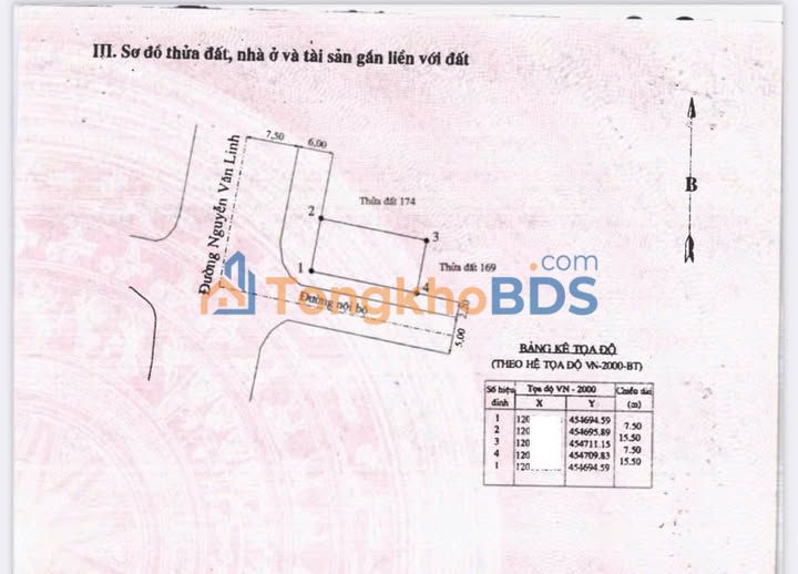 Đất nền Nguyễn Văn Linh Phú Tài 116m² 5 tỷ - Đường ô tô