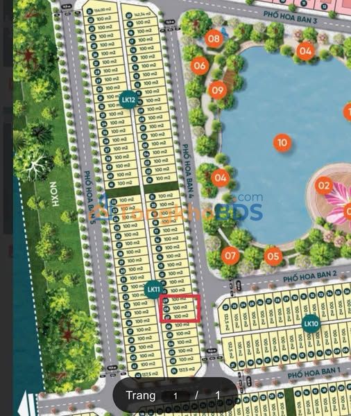 Đất nền Yên Bái Riverside 100m² 3 tỷ - Sổ đỏ chính chủ