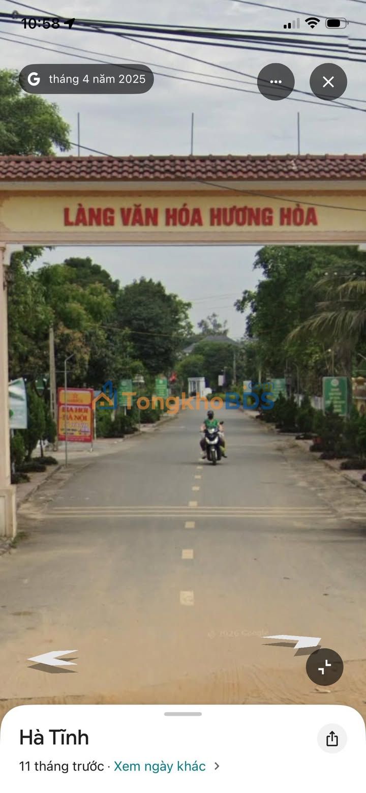 Đất nền Thôn Hương Hòa 175m² 1.8 tỷ - Thổ cư 100%