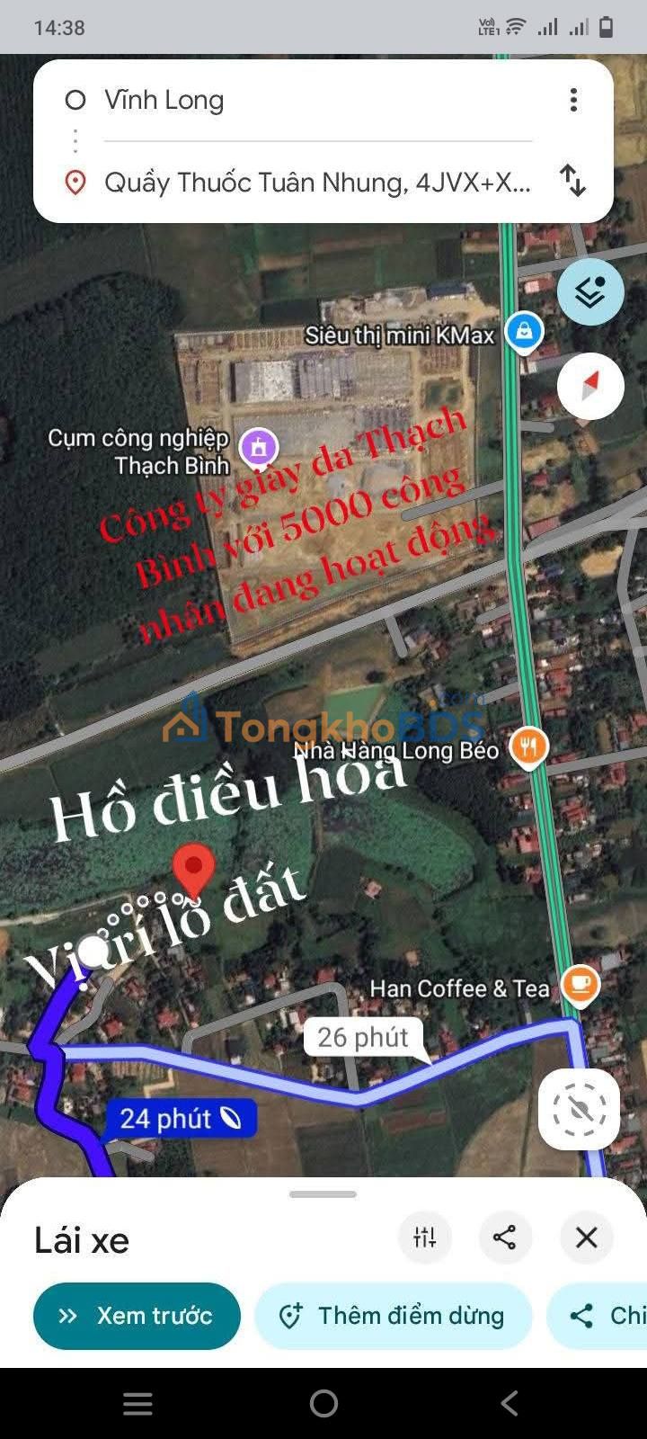 Đất nền Thạch Bình 100m² 150 triệu - Sổ đỏ chính chủ