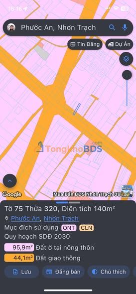 Nhà mặt tiền Hùng Vương Phước An 140m² 3.2 tỷ - Chính chủ bán