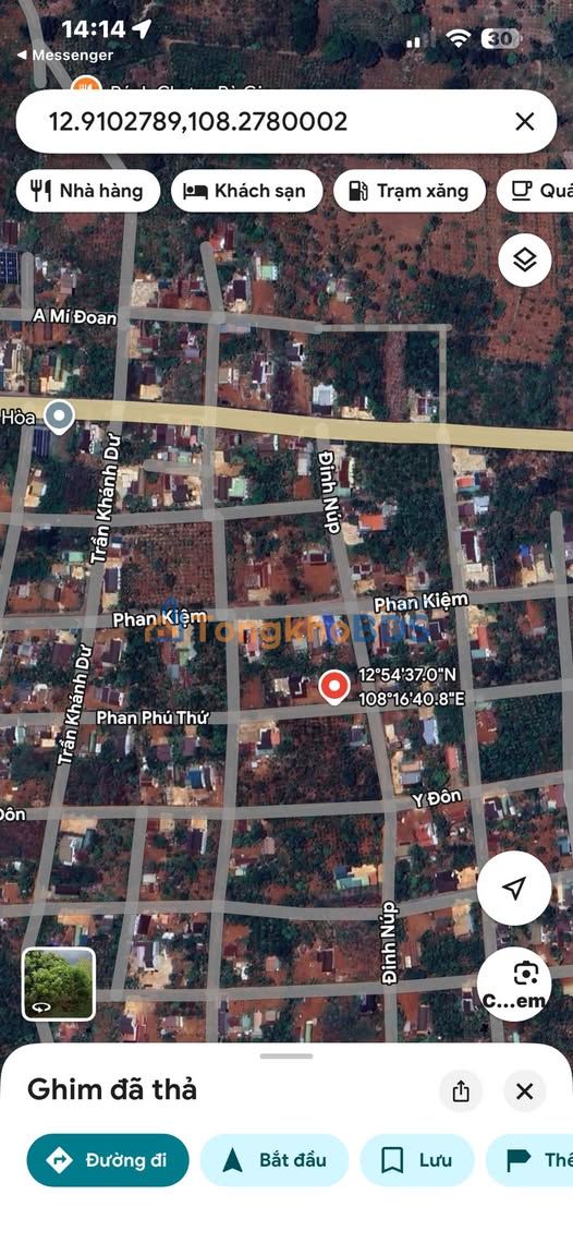 Đất Buôn Trinh Buôn Hồ 1018m² 1.9 tỷ - Sổ đỏ chính chủ