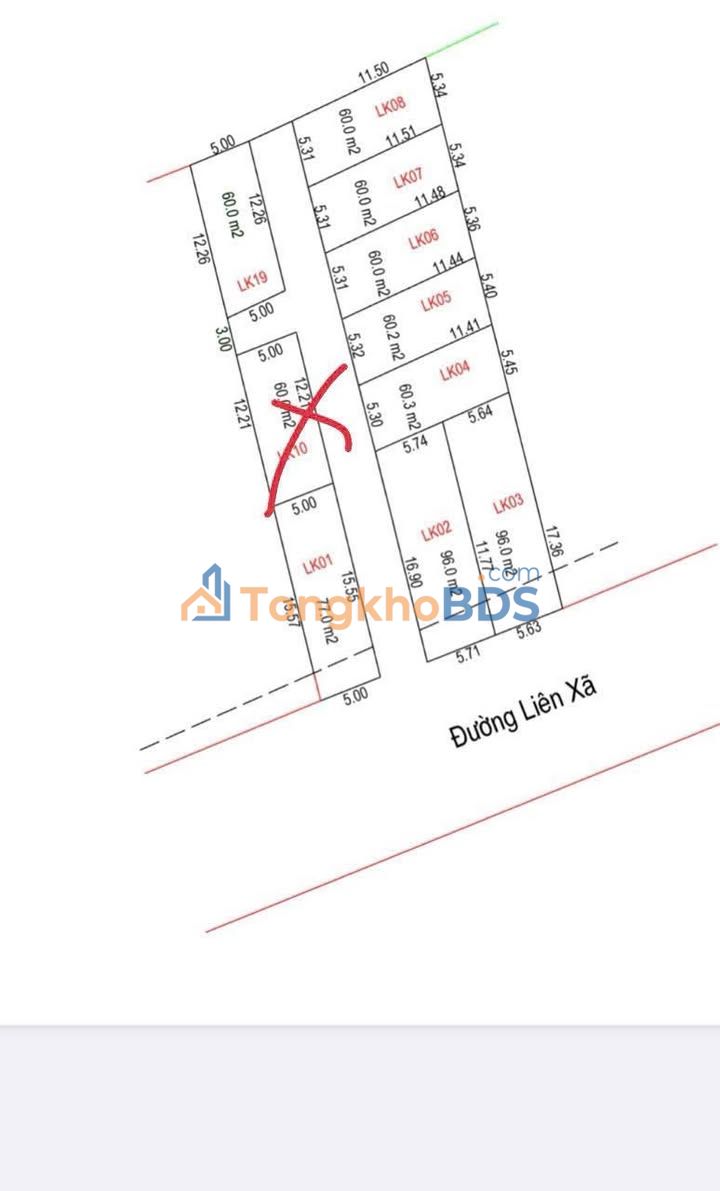 Đất nền An Mỹ Mỹ Đức 60m² nhỉnh tỷ - Đất thổ cư 100%