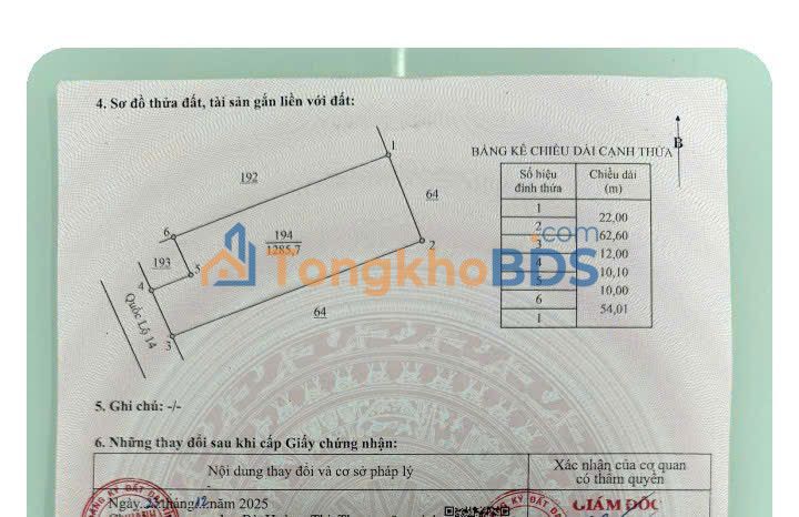 Đất nền QL14 Ea H'Leo 1.364m² 150 tỷ - Thổ cư 100%