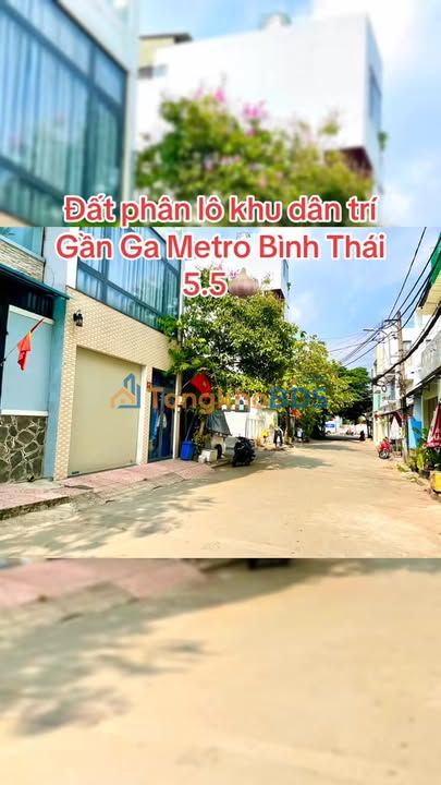 Đất phân lô Bình Thọ 50m² giá 5.5 tỷ - Đất thổ cư 100%