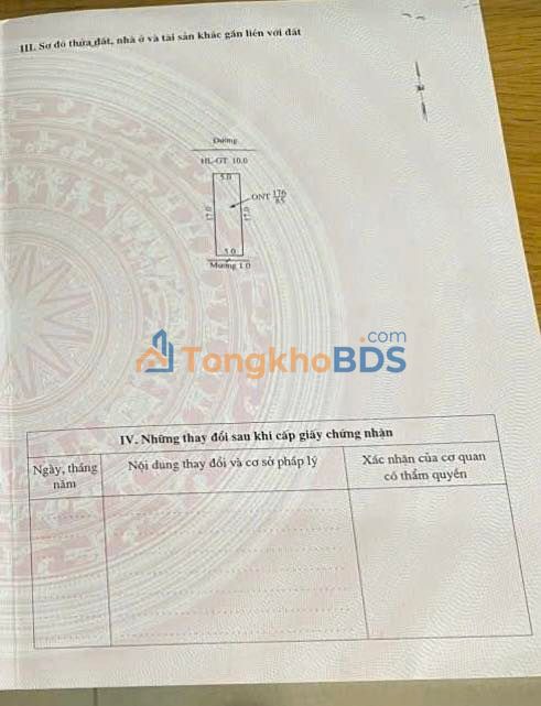 Đất nền Chi Mai Cẩm Đông 100m²/3 tỷ - Sổ đỏ chính chủ