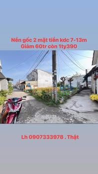 Đất nền KDC 7-13 Bình Thủy 72m² 1,39 tỷ - Đất thổ cư 100%