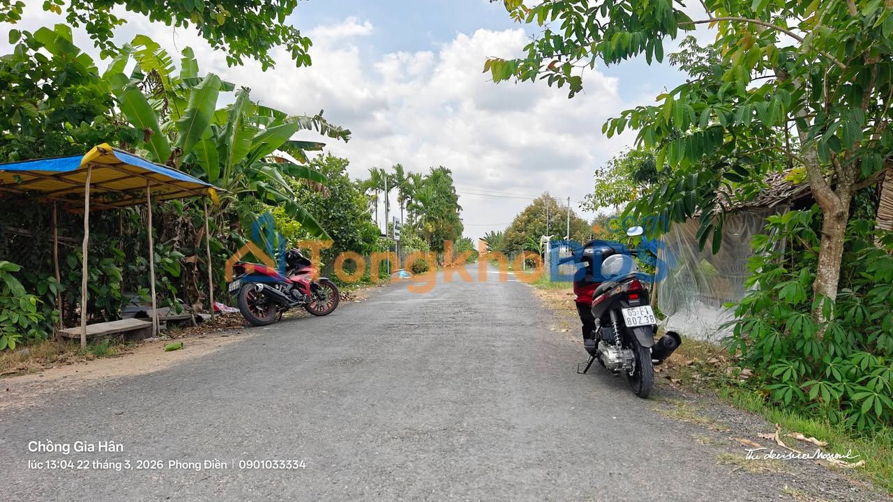 Đất nền Trường Hòa Phong Điền 210m² giá 850tr - Sổ đỏ chính chủ