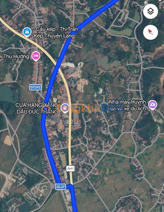 Bán Cặp Đất Mặt Tiền Quốc Lộ 37, TT Kép, Lạng Giang - 212m² Sổ Đỏ