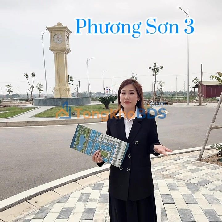 Đất nền Phương Sơn Diamond Lục Nam 9,8ha - Đường to ô tô