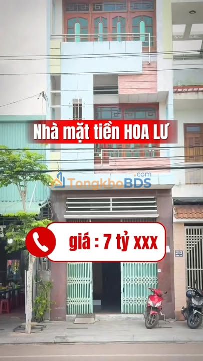 Nhà phố Hoa Lư Quy Nhơn 80m² 7 tỷ - Mặt tiền kinh doanh