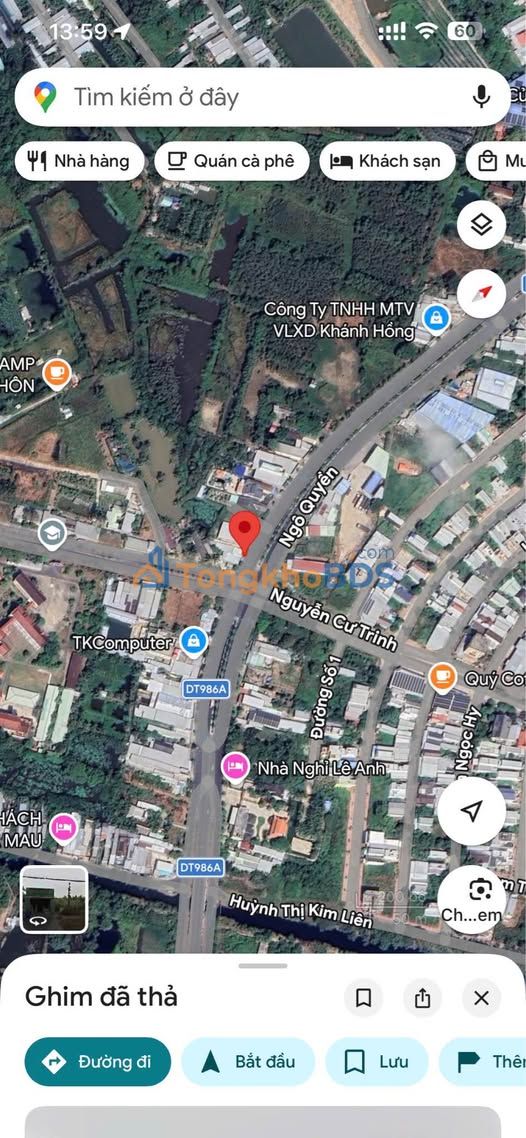 Đất mặt tiền Ngô Quyền Cà Mau 343m² giá thỏa thuận – Sổ đỏ chính chủ