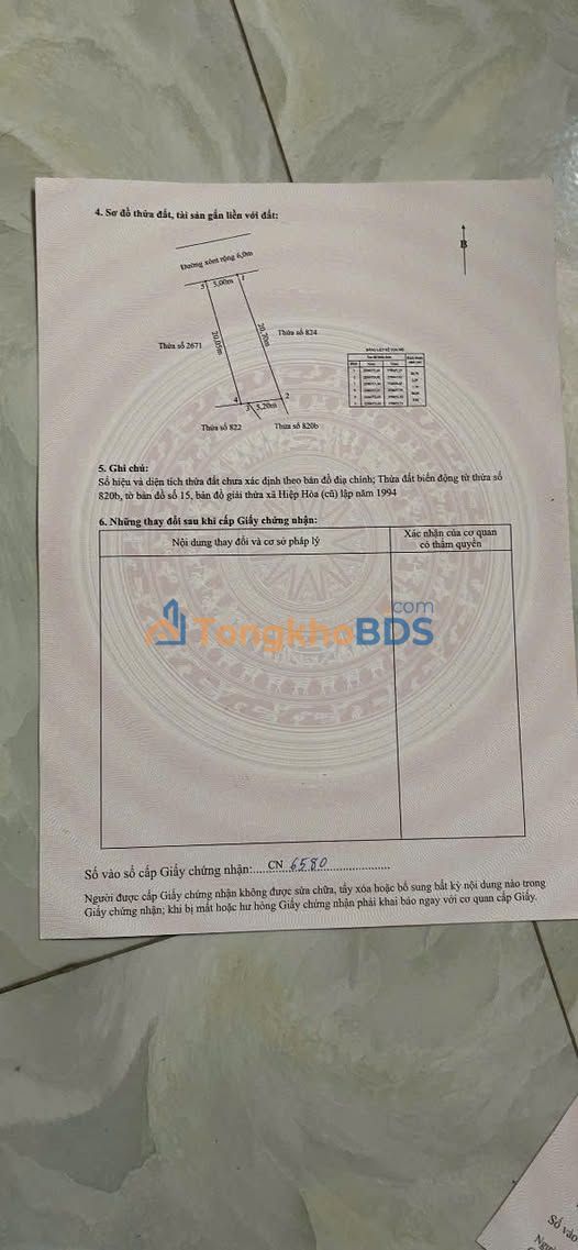 Đất nền Hiệp Hòa Vĩnh Bảo 100m² 1 tỷ - Sổ đỏ chính chủ