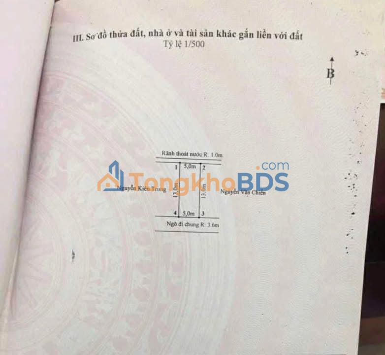 Đất Thủy Nguyên 65m² giá 1.7 tỷ - Hạ tầng hoàn thiện