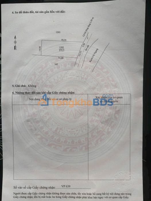 Đất nền Phường 7 Cà Mau 575m² - Chính chủ bán