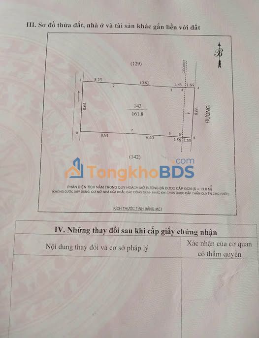 Đất Trường Thi Vinh 161m² giá 9 tỷ - Sổ đỏ chính chủ