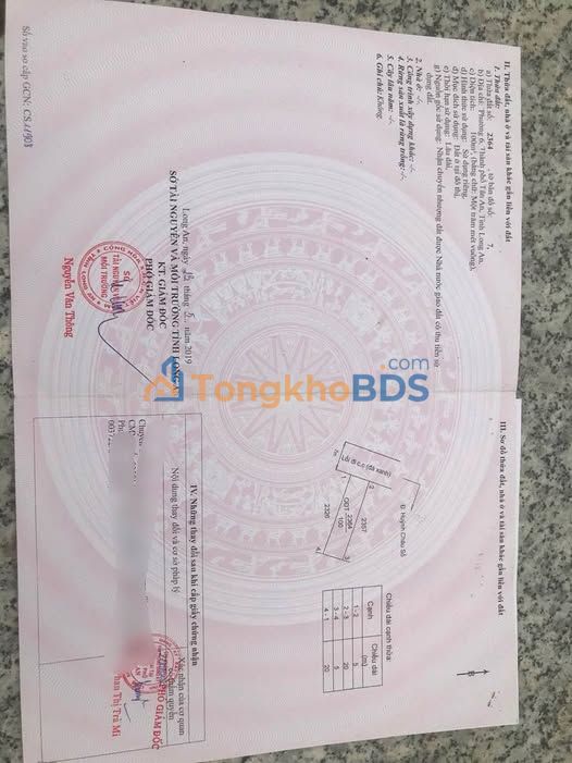 Đất nền Tân An 100m² giá 1.2 tỷ - Giá tốt hiếm có