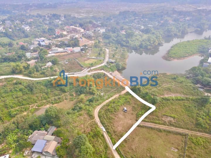 Đất nền 1850m² view hồ Cư Yên, Lương Sơn - Giá 7.4 tỷ