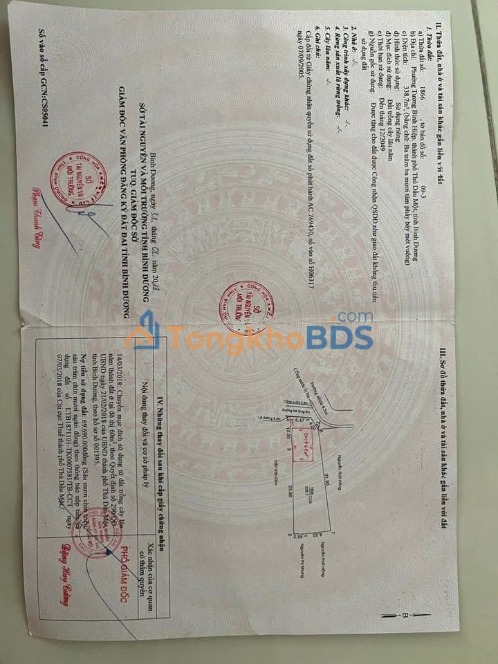 Đất nền Tương Bình Hiệp 338m² 3.1 tỷ - Tiềm năng tăng giá