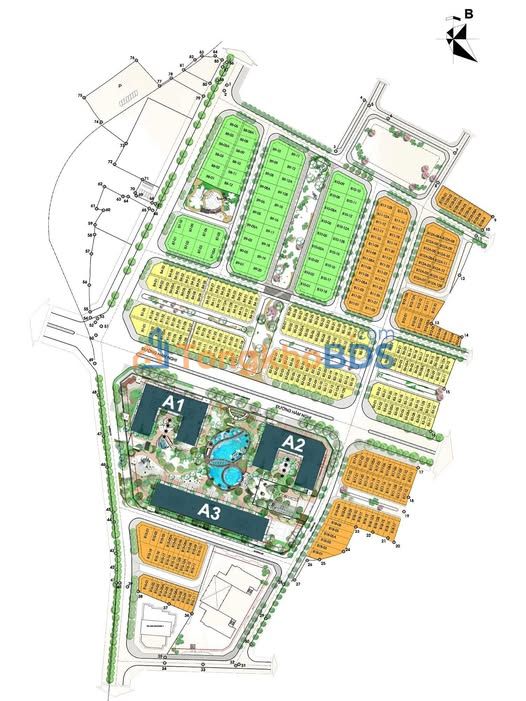 Shophouse Gardenia Dương Nội 93m² 40 tỷ - Vị trí đắc địa