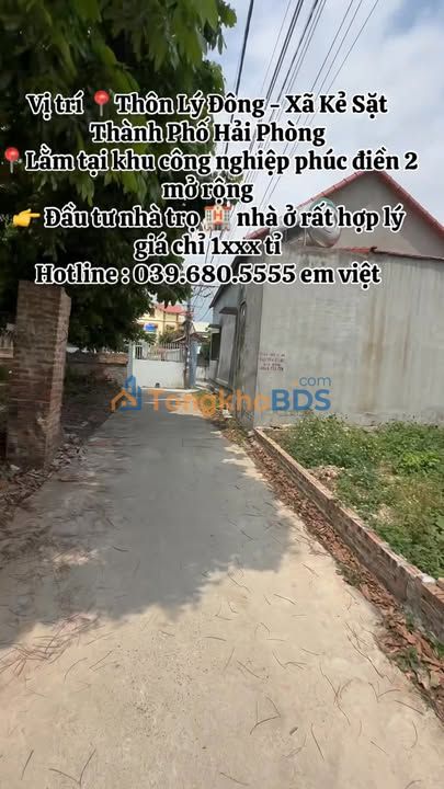 Đất Thôn Lý Đông Vĩnh Hưng 78m² - Sổ đỏ chính chủ