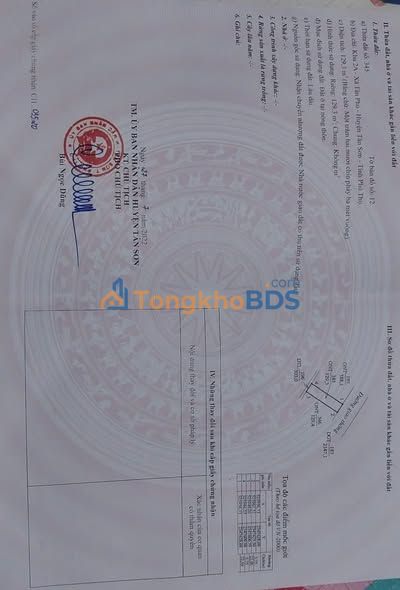 Đất nền Thị trấn Tân Phú 129m² giá 5xx - Sổ đỏ chính chủ