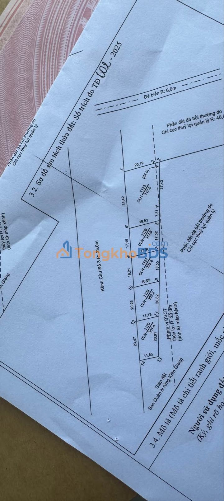 Đất nền Mỹ Lâm 2.000m² sát kênh Cầu 3 - Tiềm năng tăng giá