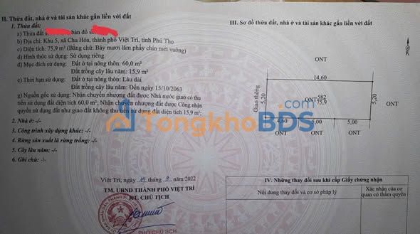 Đất nền Chu Hóa Hy Cương 76m² 1 tỷ - Pháp lý rõ ràng