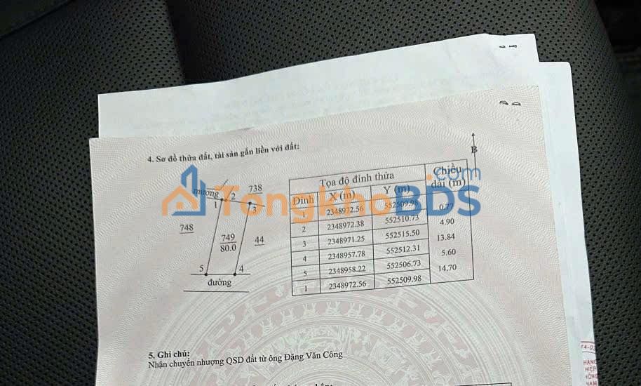 Đất nền Vũ Di Vĩnh Tường 80m² 1 tỷ - Sổ đỏ chính chủ