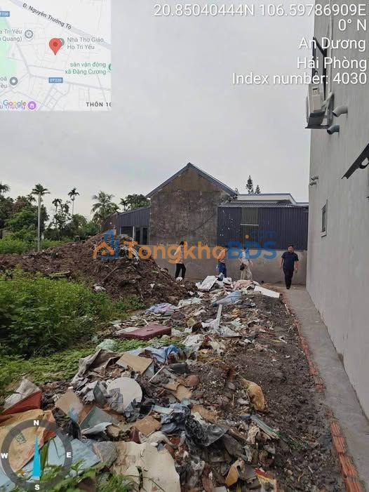 Đất nền Đặng Cương, An Dương 61m² 1,24 tỷ - Sổ đỏ chính chủ