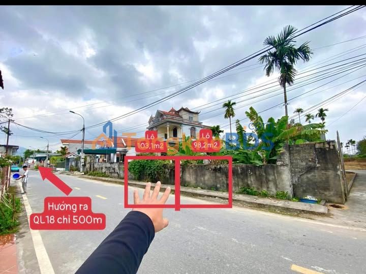 Đất nền Đông Triều Hồng Phong 103m² 1,2 tỷ - Hạ tầng hoàn thiện