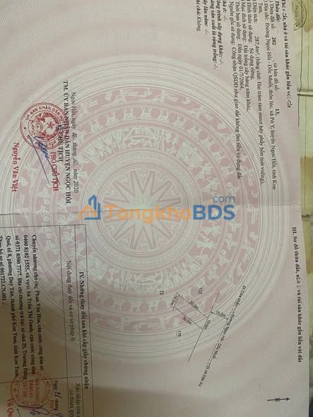 Đất nền Bờ Y Kon Tum 300m² 850 triệu - Đường to ô tô