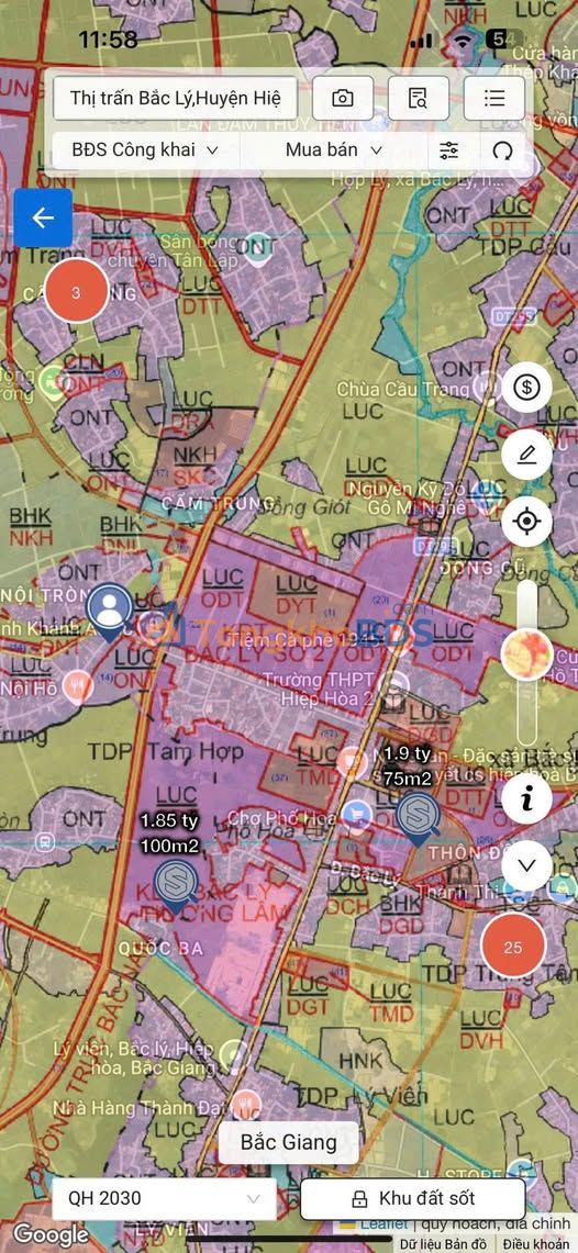 Bán Đất Cẩm Đàn, Sơn Động 200m² - Hai Mặt Tiền, Đường Thông Oto