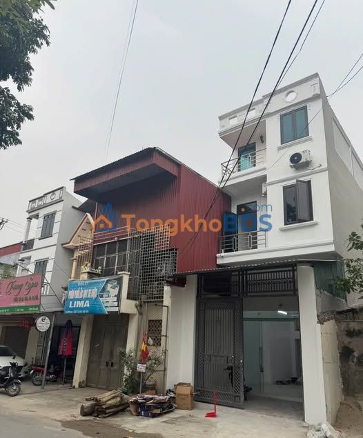 Nhà 3 Tầng Trục Chính Tam Lộng, Vĩnh Phúc - Sổ Đỏ Thổ Cư, 6PN, Gần KCN