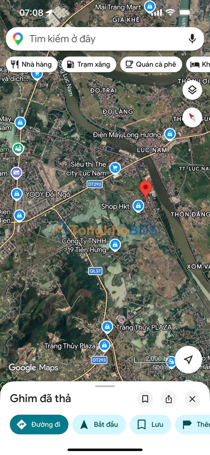 Đất nền Xuân Hương Lạng Giang 295m² 1.2 tỷ - Đường to ô tô