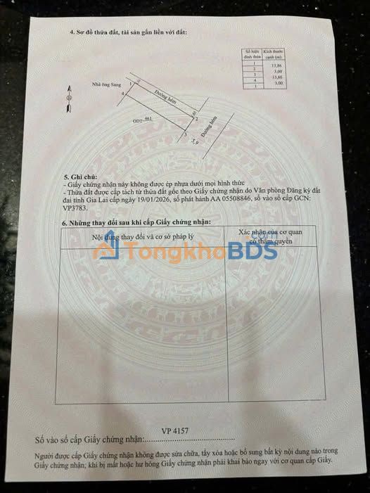 Đất nền Ngô Mây Quy Nhơn 41.5m² 2.79 tỷ - Sổ đỏ chính chủ